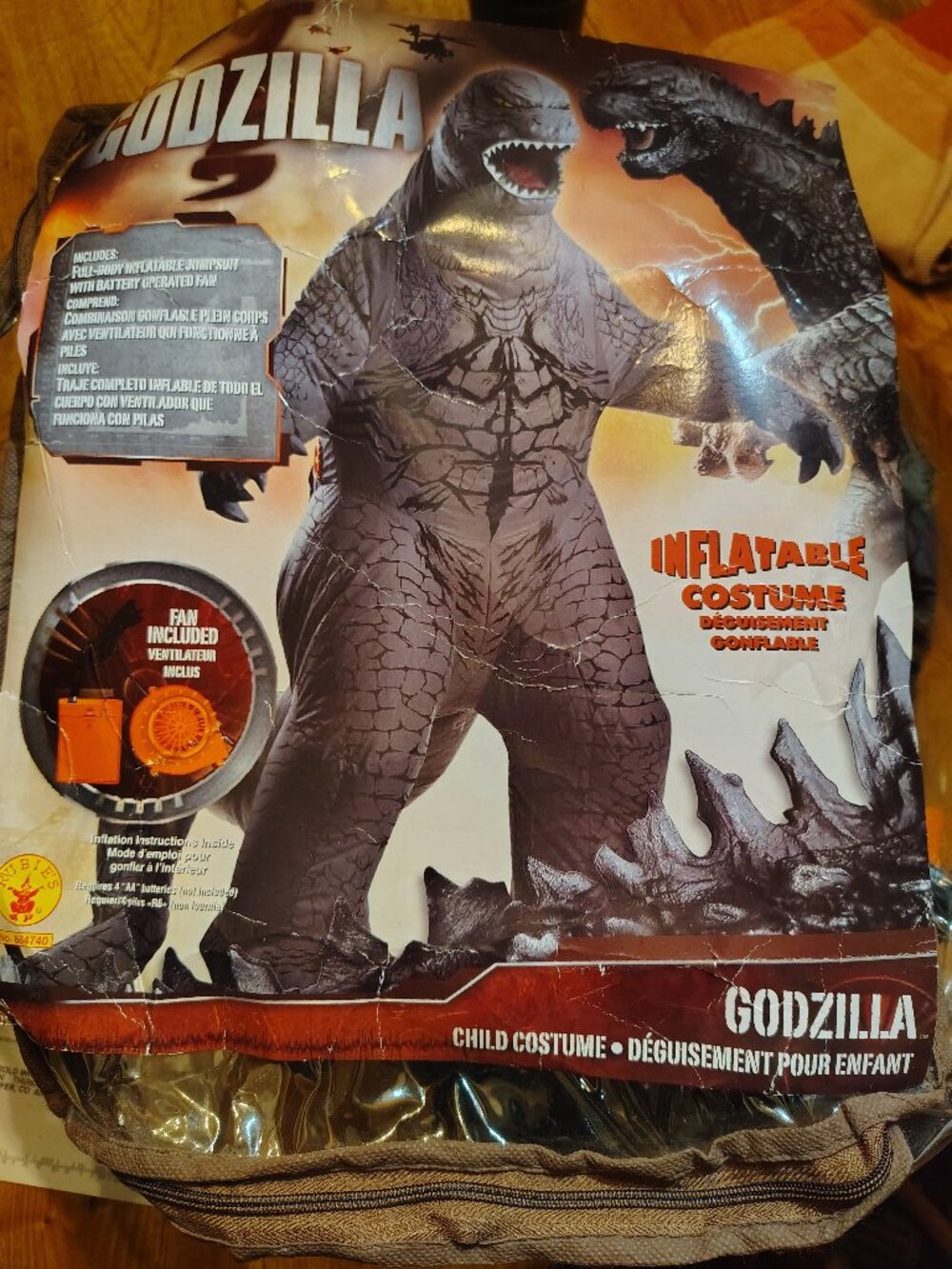 Inflatable Godzilla Costume